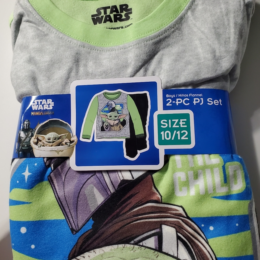 2pc flannel Star Wars pj.
